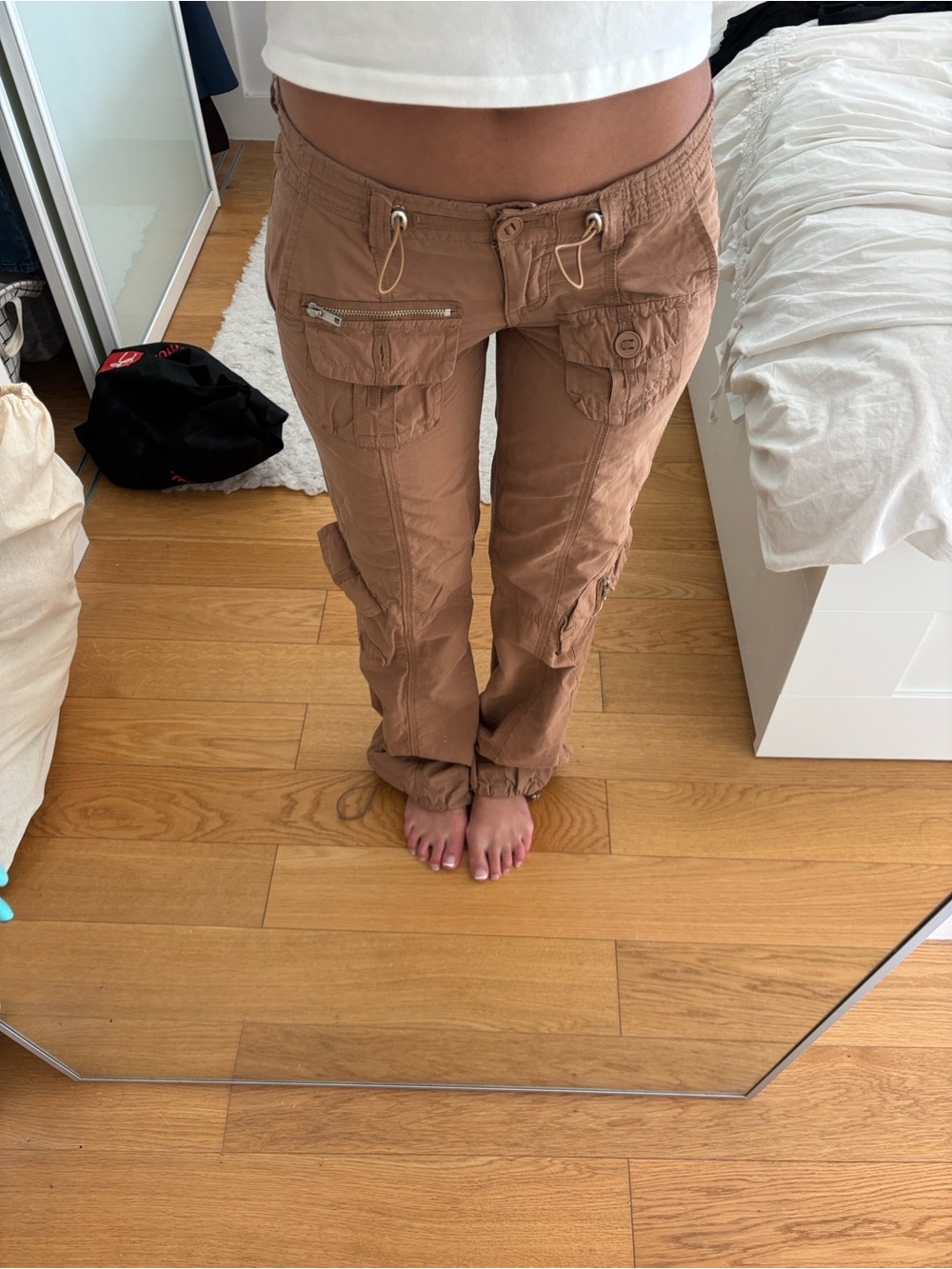 Brown Seduction Cargo Pants